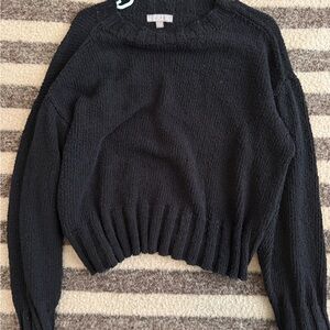 J. Crew Charcoal Crew Neck Sweater